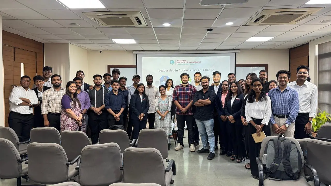 CEO Speaks at Kirloskar Institute