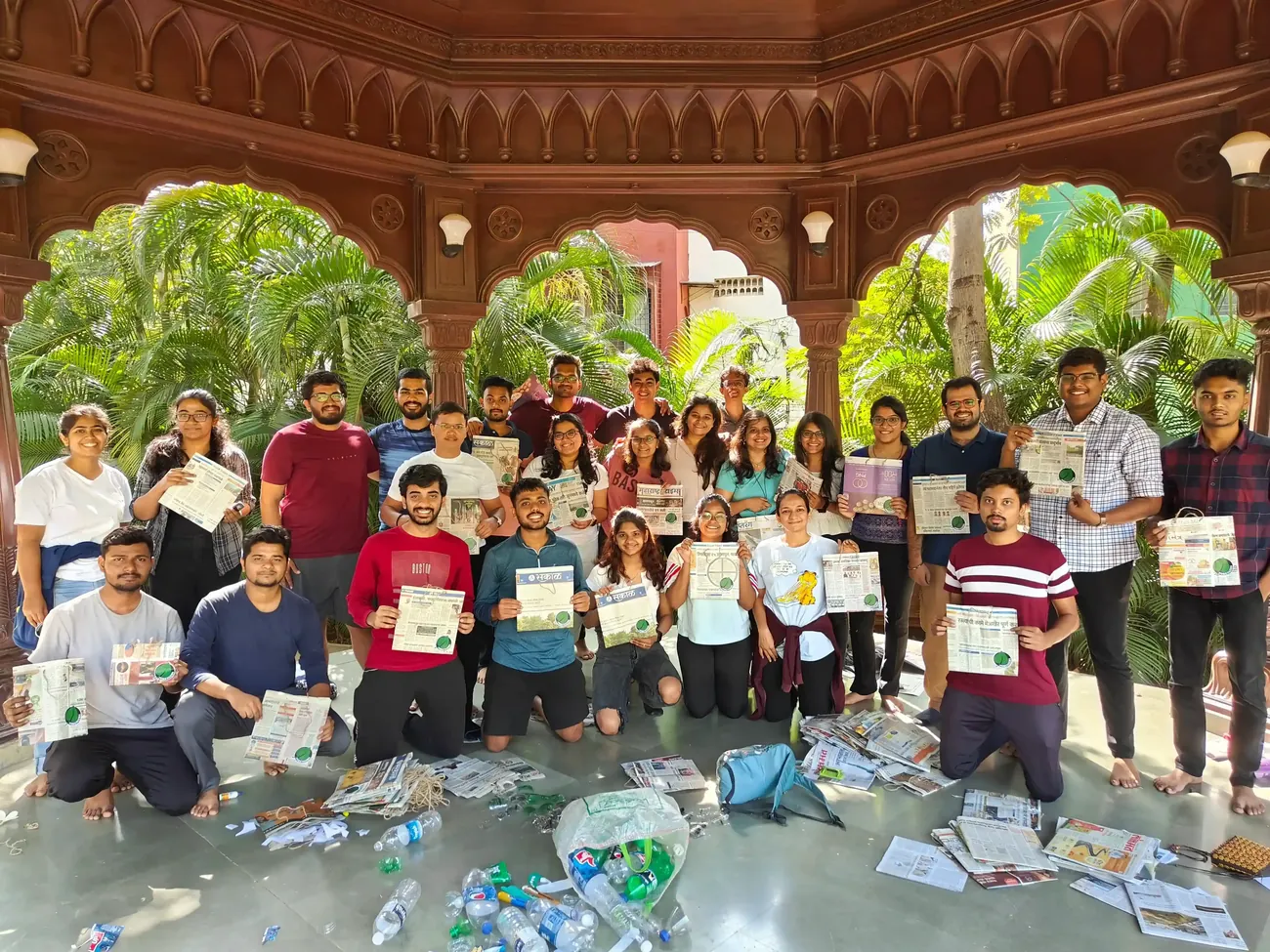 plantation-drives cleanliness-drives waste-management paperbag-making recycling plantation environment-conservation 