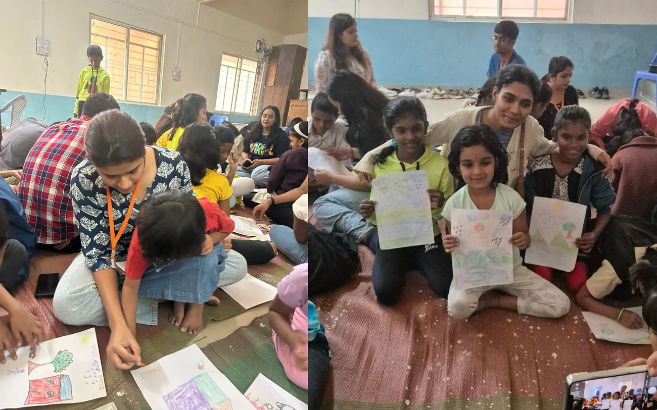 Students participating in Forengers environmental awareness session - Image 2